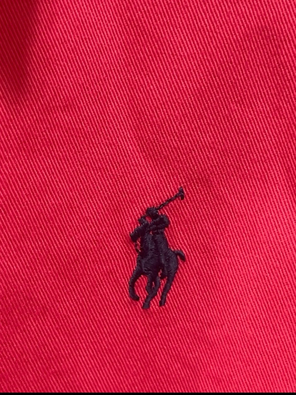 Polo by Ralph Lauren Red Classic Zip-Front Jacket mens Sz XL  cotton